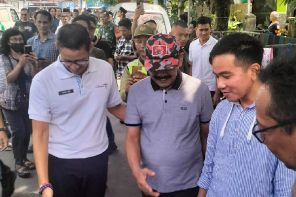 Sandiaga Bertemu dengan Ketua DPC PDIP Solo, Kode Cawapres Ganjar?