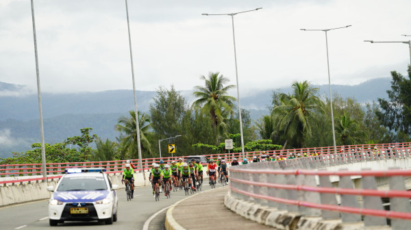 Group Ride ke-6 GFNY Bali - IFG Life: Menikmati Indahnya Jayapura