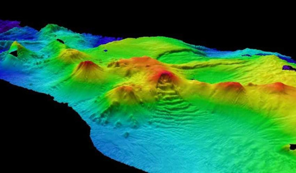 Bikin Heran Ilmuwan, Satelit Radar Temukan Susunan 19.000 Gunung Berapi Bawah Laut