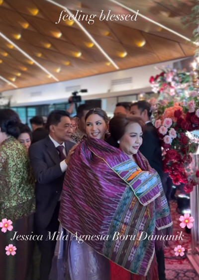 Jelang Nikah dengan Yakup Hasibuan, Jessica Mila Jalani Prosesi Adat Batak Salah Satunya Pemberian Marga