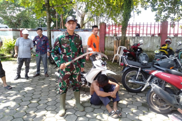 Heroik! 2 Prajurit TNI Lumpuhkan Begal Bersenjata di Cianjur
