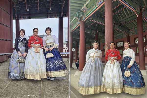Sri Mulyani Mengenakan Baju Tradisional Korea, Hanbok, Netizen: Ibu Bisa Unyu-unyu Juga