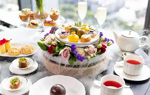 Menikmati Sajian Spring Blossom Afternoon Tea di The Conservatory