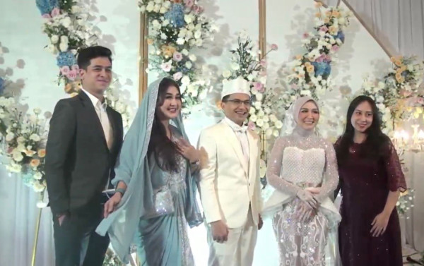 Ini Sederet Figur Publik yang Hadiri Pernikahan Sahrul Gunawan dan Dine Mutiara