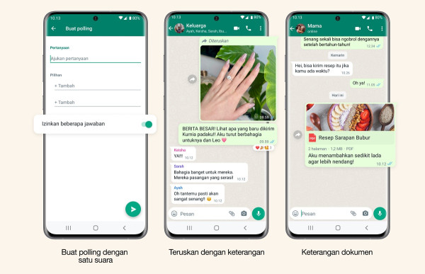 3 Fitur Baru WhatsApp di Indonesia, Yuk Langsung Dicoba!