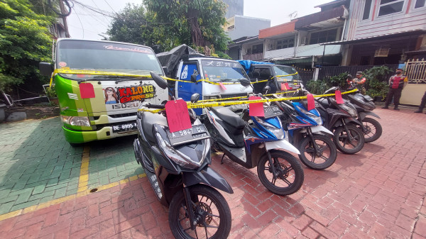 12 Maling Motor Sindikat Lampung Diringkus, Beraksi 23 Kali di Jakarta dan Tangerang