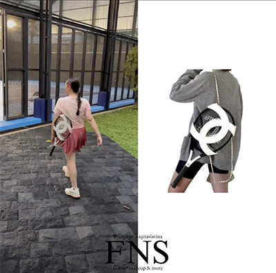 Nagita Slavina Main Tenis Tenteng Tas Raket Seharga Rp124 Juta, Netizen Auto Pusing