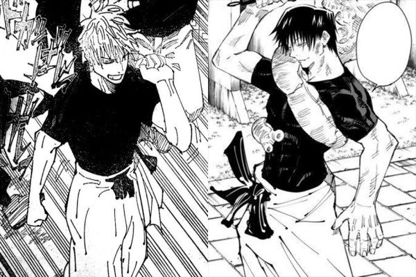 Jujutsu Kaisen 222 Tampilkan Satoru Gojo Berkostum Toji Fushiguro