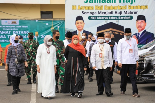 Kuota Haji Jatim Bakal Bertambah 1.272, Gubernur Khofifah Apresiasi Kemenag RI