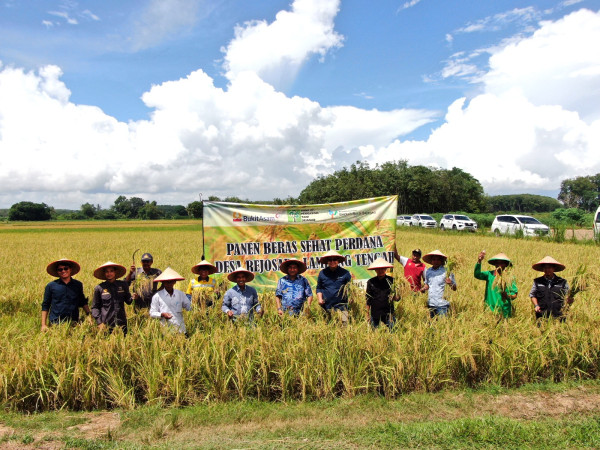 Dukungan Bukit Asam untuk Wujudkan Pertanian Ramah Lingkungan