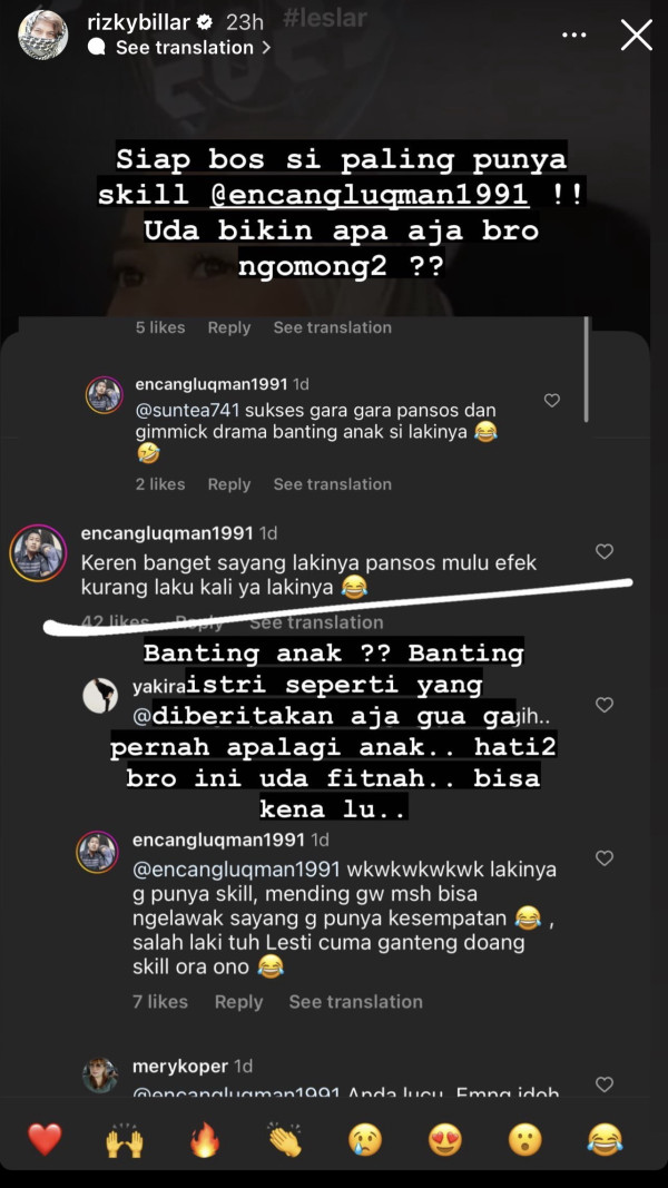Kembali Jadi Sasaran Hujatan Netizen, Begini Tanggapan Rizky Billar