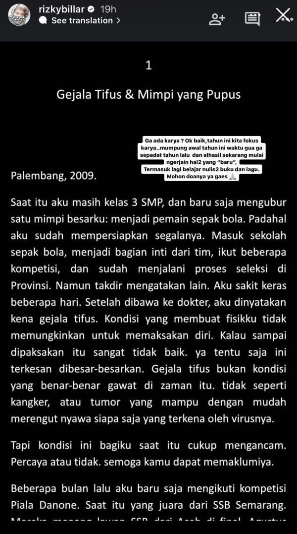 Kembali Jadi Sasaran Hujatan Netizen, Begini Tanggapan Rizky Billar
