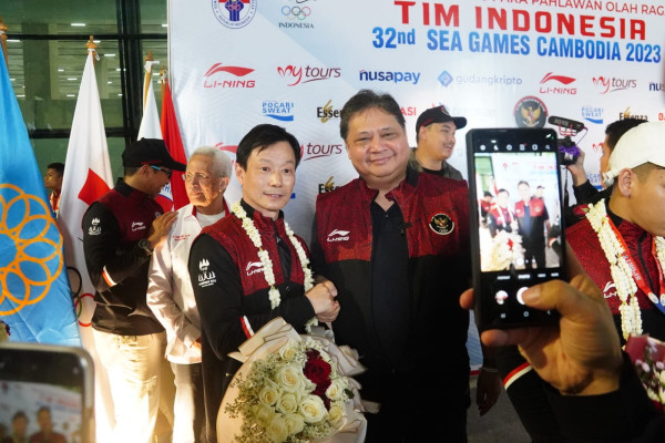 Indonesia Juara Umum Wushu di SEA Games 2023, Airlangga Hartarto: Saya Bangga