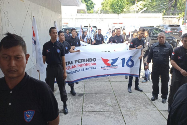 Link Live Streaming Partai Perindo Daftarkan Bacaleg ke KPU