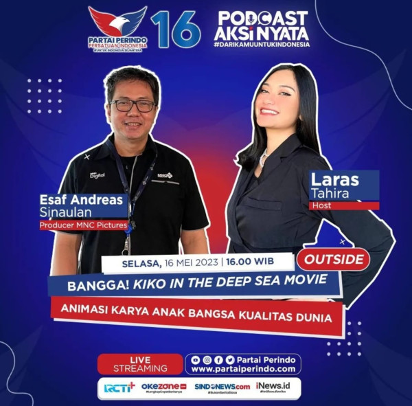 Kiko In The Deep Sea Movie: Kualitas Dunia Karya Anak Bangsa di Podcast Aksi Nyata Hari Ini Pukul 16.00 WIB