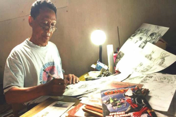 6 Komikus Legendaris Indonesia, Nomor 5 Menggambar Komik selama 40 Tahun