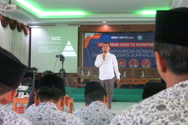 SINDOnews Goes to Pesantren Gelar Pelatihan Jurnalistik di PP Darus-Sunnah Ciputat