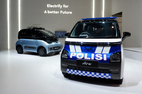 Wuling Pamer Air ev Edisi Damkar dan Mobil Baru Binggo di PEVS 2023