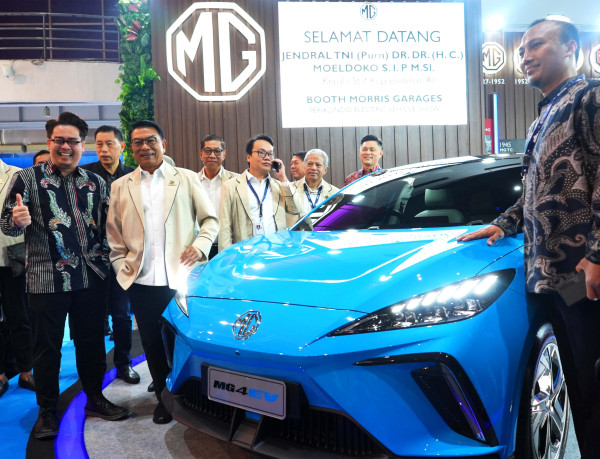 Perdana Hadir di PEVS 2023, MG Pamer Teknologi Canggih Mobil Listrik Andalan