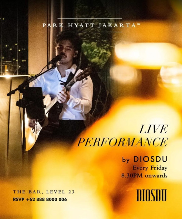 Saksikan Live Performance by Diosdu di The Bar Setiap Jumat