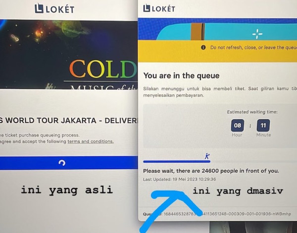Viral! Mau Beli Tiket Coldplay, Malah Salah Link Konser D'Masiv: Pantes Cepet Banget