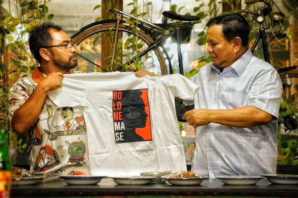 Di Hadapan Prabowo dan Gibran, Relawan Jokowi-Gibran Deklarasi Dukung Prabowo Presiden 2024