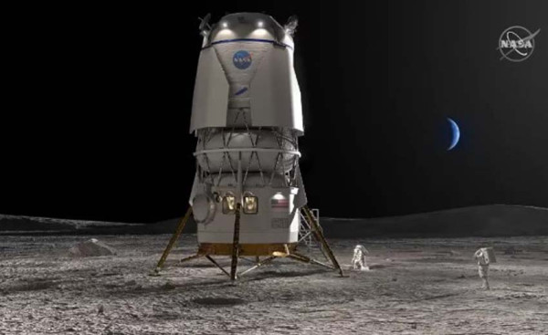 Blue Origin Bangun Sistem Pendarat untuk Astronot Misi Artemis 5