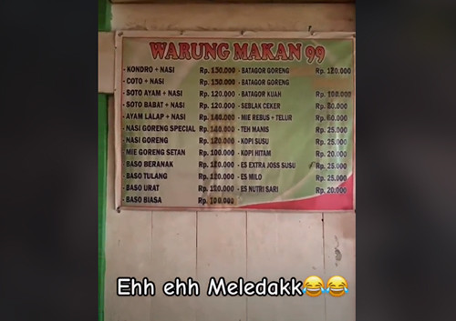 Viral! Warung di Pedalaman Papua Jual Makanan Harga Fantastis, Seblak Rp80.000 hingga Sop Konro Rp150.000
