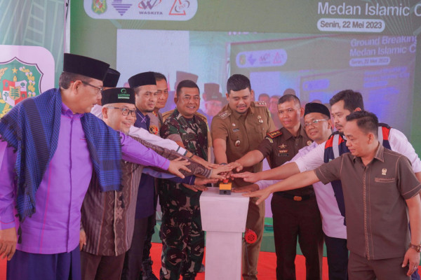 Ulama Bersyukur, Pembangunan Islamic Center Diwujudkan Bobby Nasution