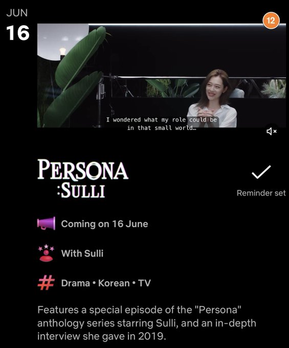 4 Fakta Serial Persona: Sulli, Karya Terakhir dari Idol K-Pop Sulli