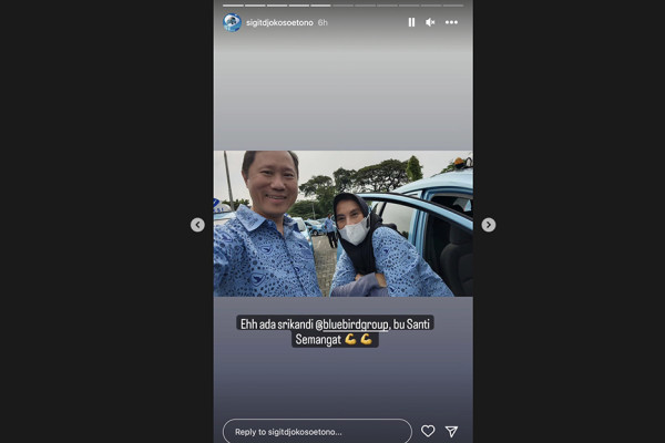Potret Bos Blue Bird Nyamar Jadi Sopir Taksi: Mangkal di Kokas hingga ke Antrian Mal PP
