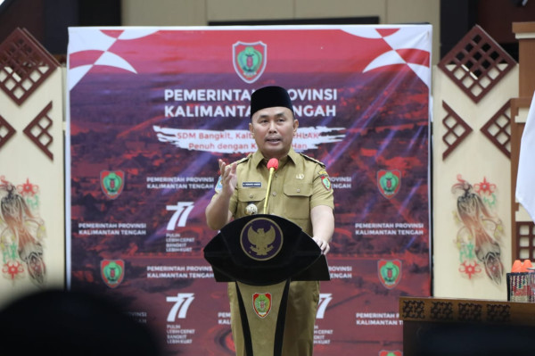 Isi Kekosongan Kepala Daerah, Gubernur Kalteng Lantik Pj Bupati Kotawaringin Barat dan Pj Bupati Barito Selatan