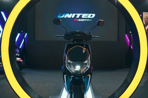 Uniknya Motor Listrik United E-Motor, Bisa Dinyalakan dengan Remote