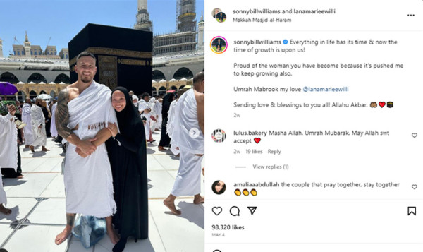 Mengintip Haji Kecil Sonny Bill Williams Lewat Media Sosial