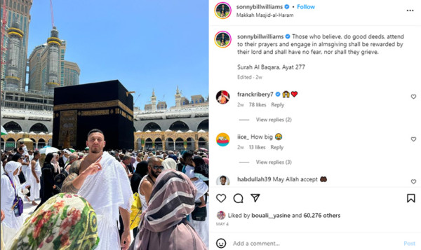 Mengintip Haji Kecil Sonny Bill Williams Lewat Media Sosial