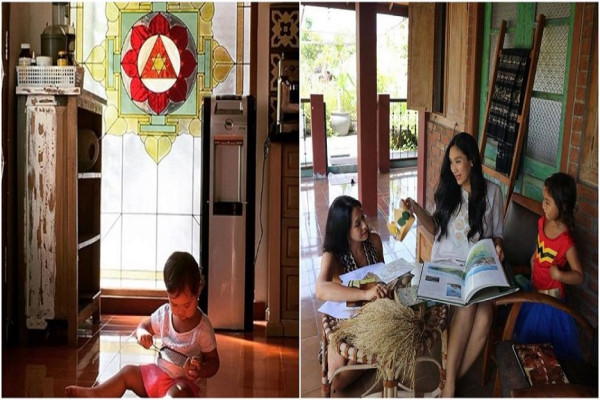 8 Artis Punya Rumah Bergaya Tradisional, Nomor 5 Pendoponya Keren