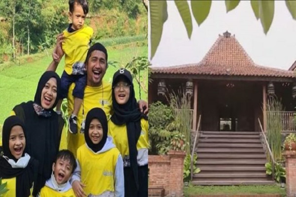 8 Artis Punya Rumah Bergaya Tradisional, Nomor 5 Pendoponya Keren