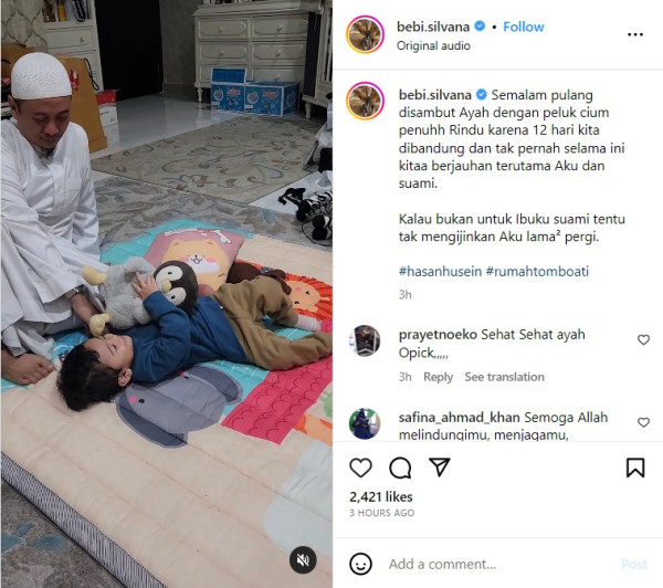Bebi Silvana Akhirnya Pulang, Ini Alasan Pergi Tinggalkan Opick