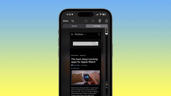 Cara Screenshot Panjang di iPhone