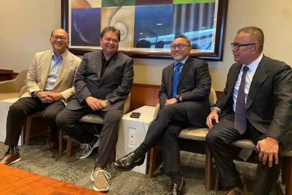 Menguji Tuah Duet Airlangga-Zulhas di Pasar Bursa Pilpres 2024