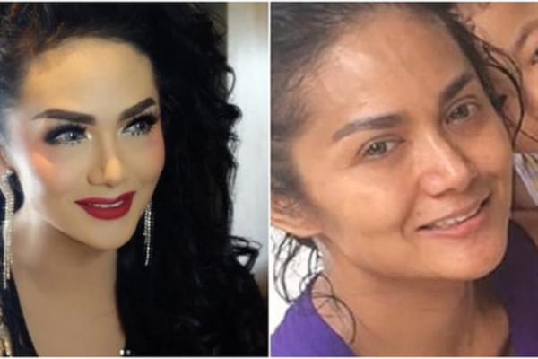 11 Foto Asli Artis Indonesia Tanpa Make Up, Polos tapi Tetap Cantik
