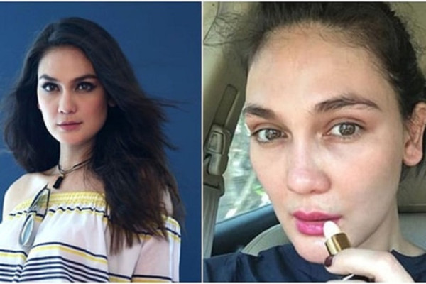 11 Foto Asli Artis Indonesia Tanpa Make Up, Polos tapi Tetap Cantik