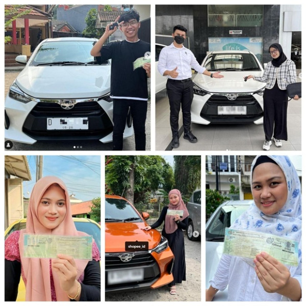 Hoki, Wanita Jakarta Ini Terima Mobil Agya Rp1 dari Flash Sale Rp1 Shopee