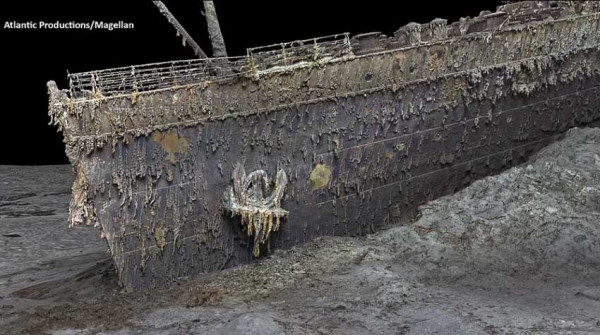 Harta Karun Titanic Terungkap, Ditemukan Kalung Emas Gigi Hiu Megalodon