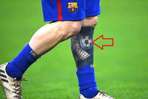8 Makna Tato Messi yang Akan Datang ke Indonesia, Mata dan Bibir Istri Ikut Nongol