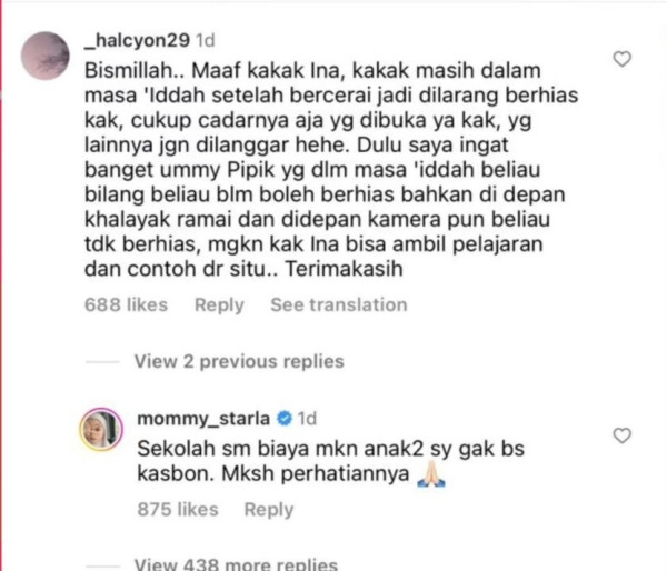 Inara Rusli Ngegas Diingatkan Tak Boleh Dandan saat Masa Iddah: Sekolah Anak Saya Nggak Bisa Kasbon!