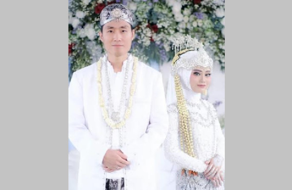 Viral Gadis Asli Garut Selatan Menikah dengan Oppa Korea