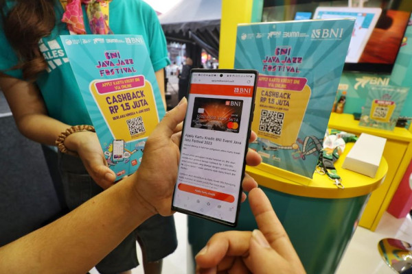 Banyak Penonton Milenial di Java Jazz 2023 jadi Peluang BNI Jaring Nasabah Kartu Kredit