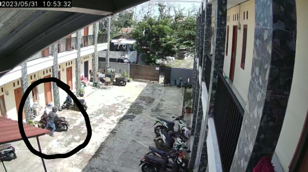 Waspada! Maling Motor Marak Incar Kosan-kosan, Beraksi Hanya Hitungan Detik
