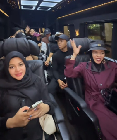 Temani Atta Jemput Gen Halilintar dengan Bus, Ekspresi Tertekan Aurel Hermansyah Jadi Sorotan